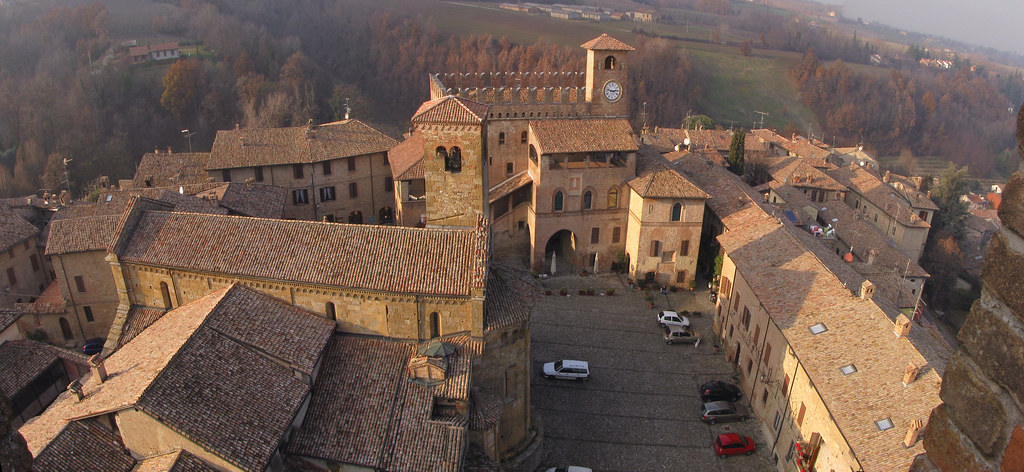 Castell Arquato strada vini colli Piacentini