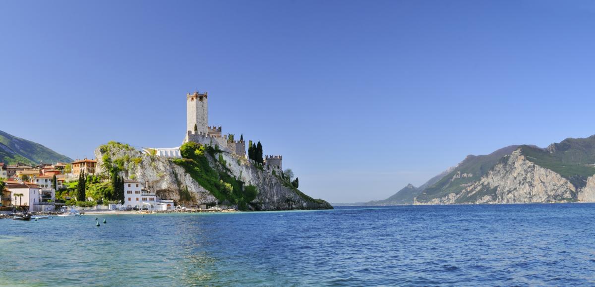 Il lago di Garda Vista del Lago di Garda