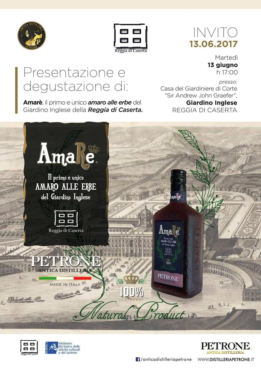 Locandina dell'evento di presentazione di AmaRè