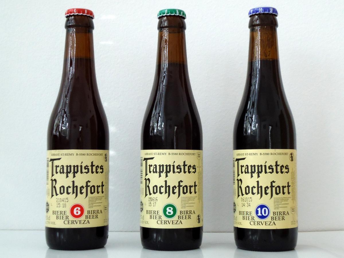 Le birre dell'Abbazia di Rochefort