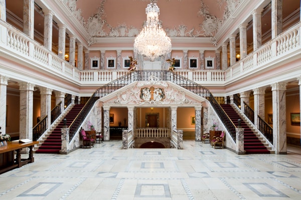 Sala dei Marmi - il salone d'ingresso della Henkell