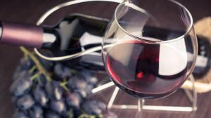 Bicchiere di vino rosso