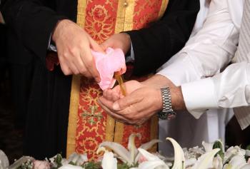 Olio sacro cristiano