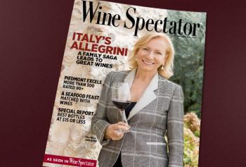 Marilisa Allegrini in copertina su Wine Spectators