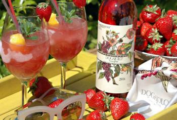 cocktail dell'estate del 2017 a base di vino rosato