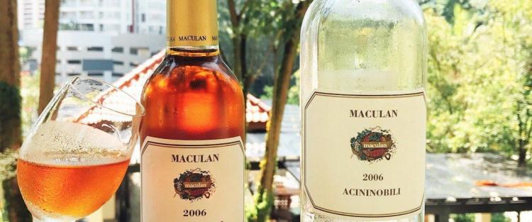 Acininobili: quando il vino dolce diventa eccellenza