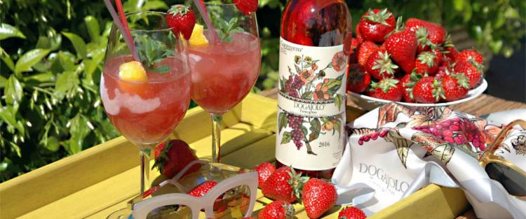 Il cocktail per l'estate? A base di vino rosato