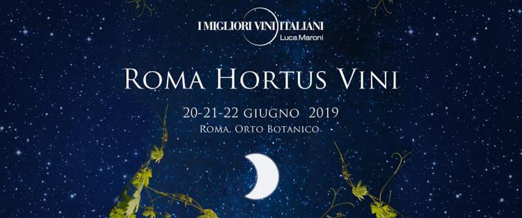 Roma Hortus Vini: dal 20 al 22 giugno