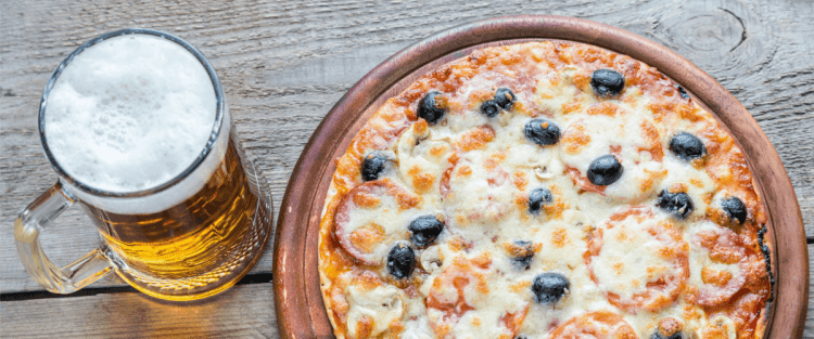 L'abbinamento birra – pizza