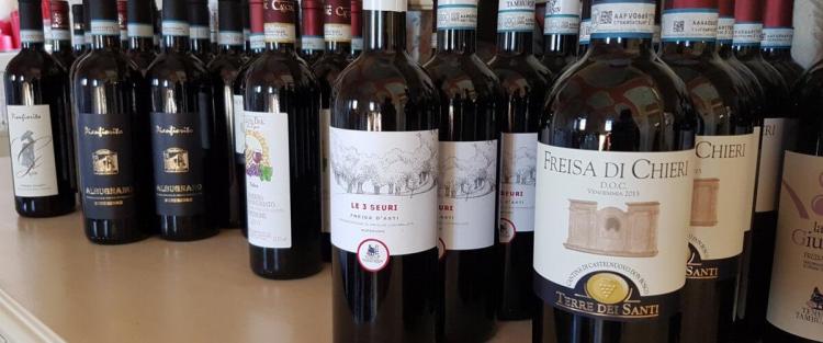 La Freisa, tipico vino del Piemonte