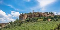 Vista della città di Orvieto