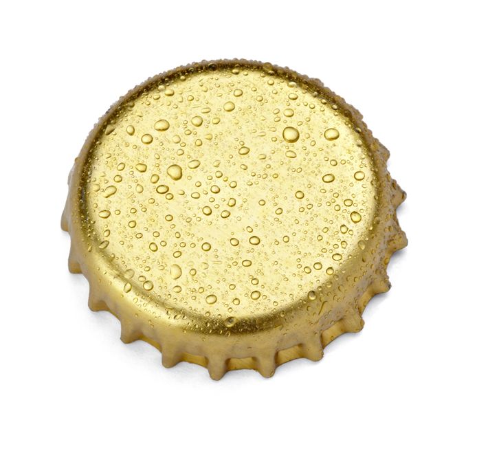 Tappo a corona per la conservazione della birra Tappo a corona per conservare birra aperta