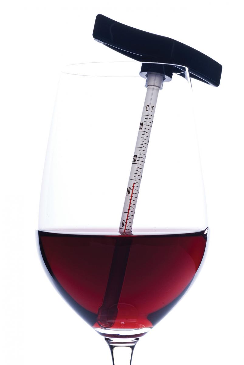 termometro vino rosso