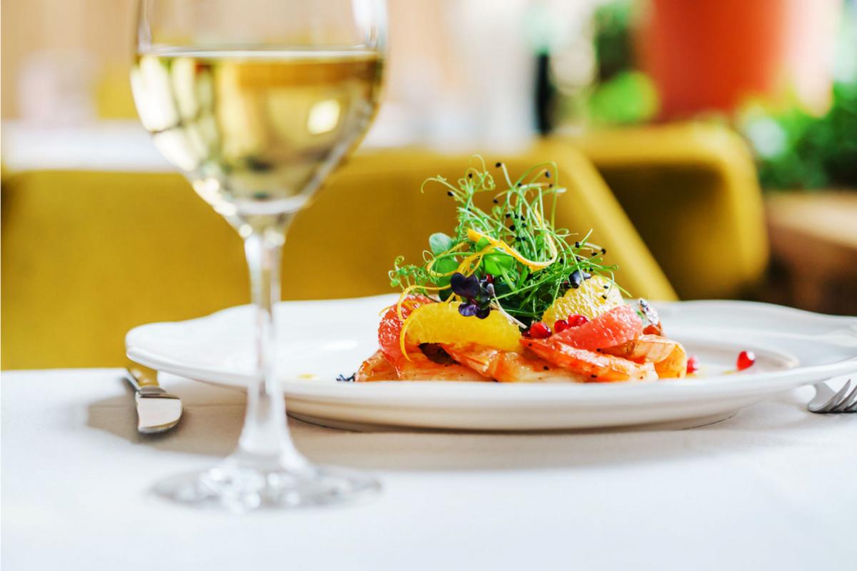Vernaccia con pesce
