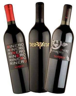  Vini della tenuta Desmontà